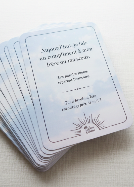 40 actions de Carême — Une intention par jour