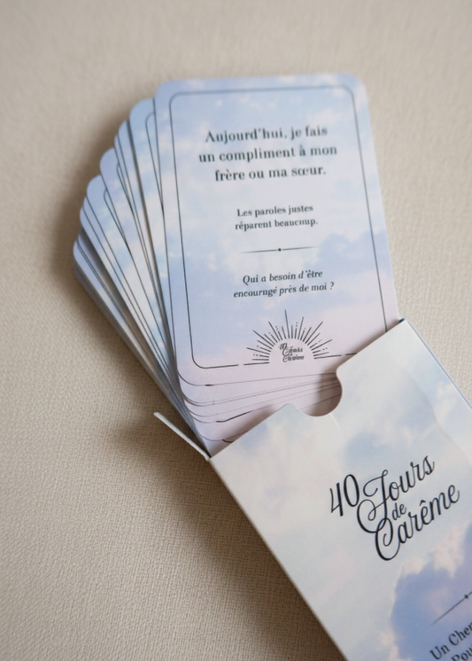 40 actions de Carême — Une intention par jour